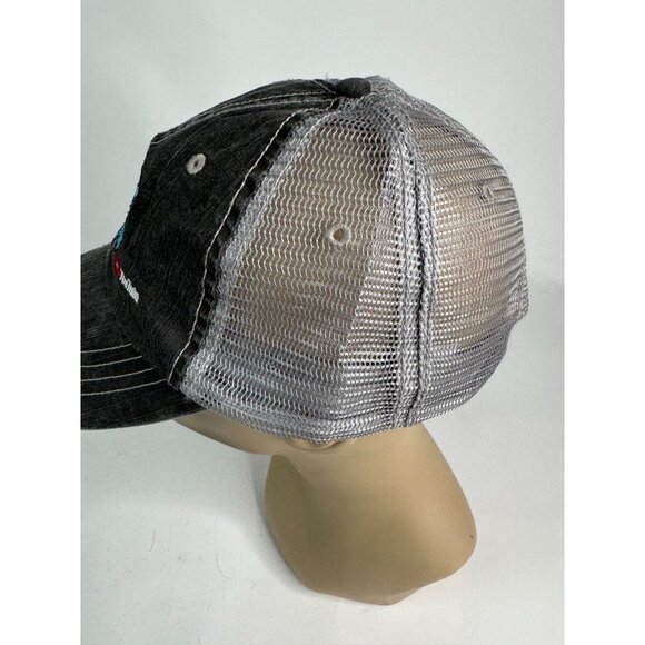 WT Farm Girl Distressed Trucker Hat YouTube Logo Embroidered Adjustable One Size - Picture 14 of 16